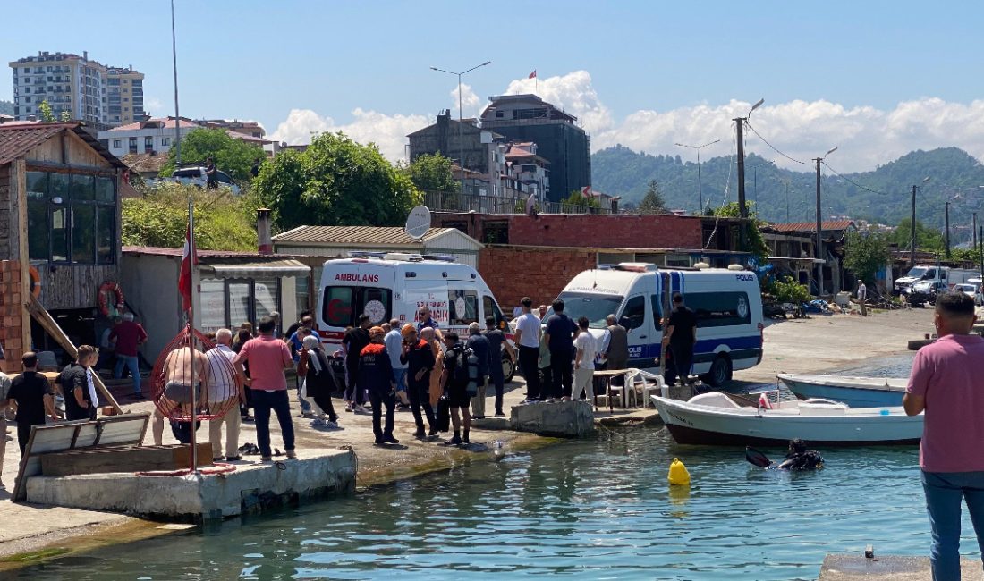 Sürmene ilçesinde serinlemek için denize giren 15 yaşındaki Muhammet Efe