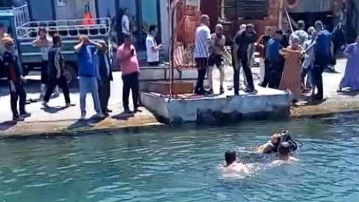 Sürmene ilçesinde serinlemek için kuzenleriyle denize giren 15 yaşındaki Muhammet