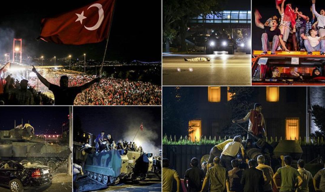 Direnişin simgesi haline gelen ve o gece ağır hasar gören