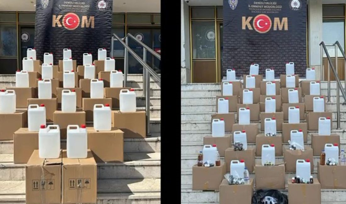 Denizli ve İzmir'de kaçakçılık şebeklerine yönelik operasyon düzenleyen polis, 8,8