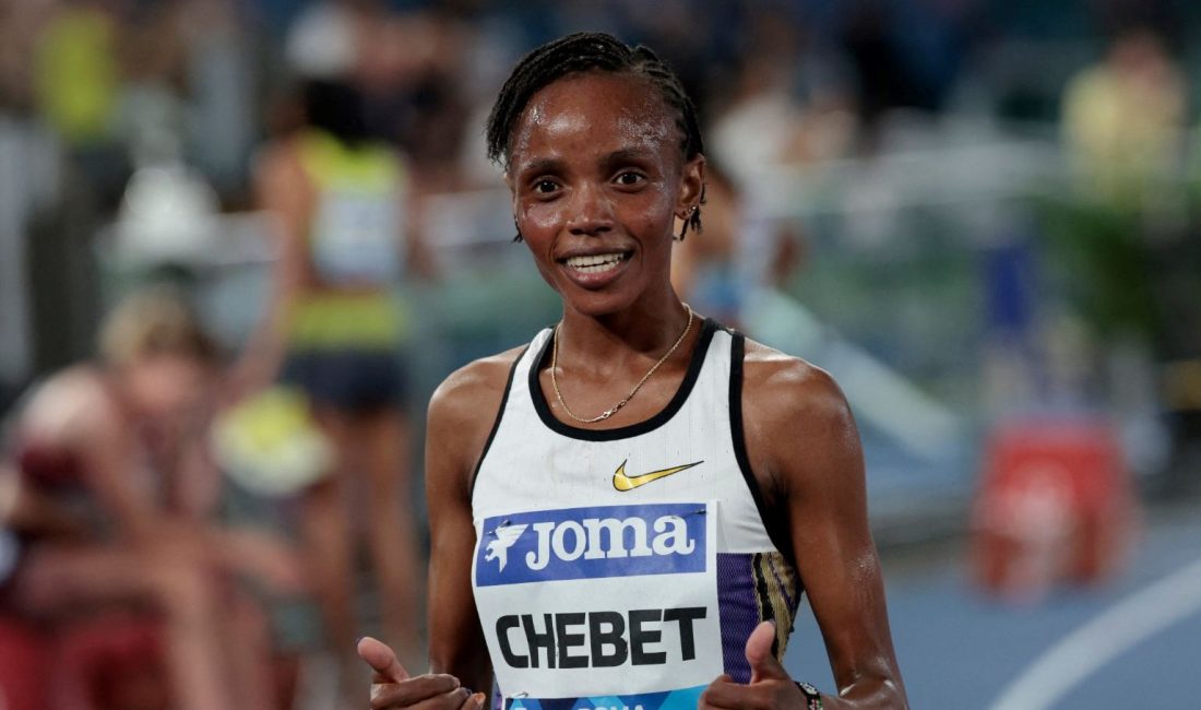 Beatrice Chebet, dünya rekoru kırarak 5 bin metreyi 14 dakikadan