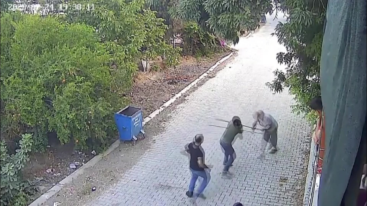 Seyhan'da miras yüzünden çıkan aile içi hengamede baba Erol Köse,