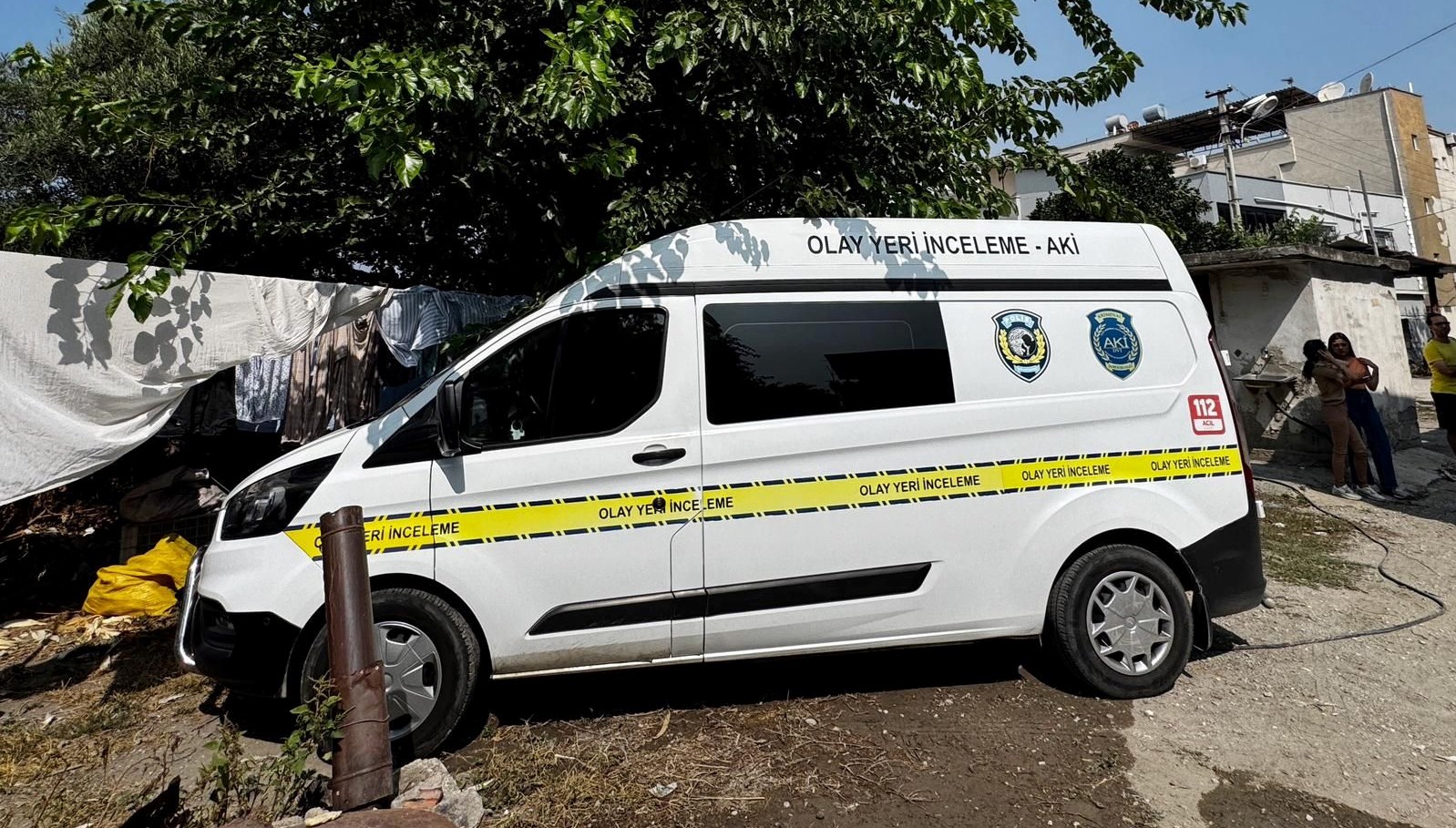 Mersin'in Akdeniz ilçesinde, müstakil bir konutta şimdi belirlenemeyen bir nedenden