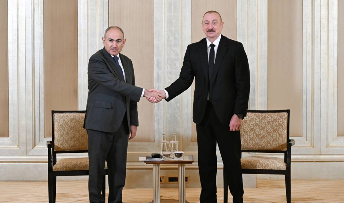 Azerbaycan ile Ermenistan ortasında devam eden barış süreci kapsamında Aliyev