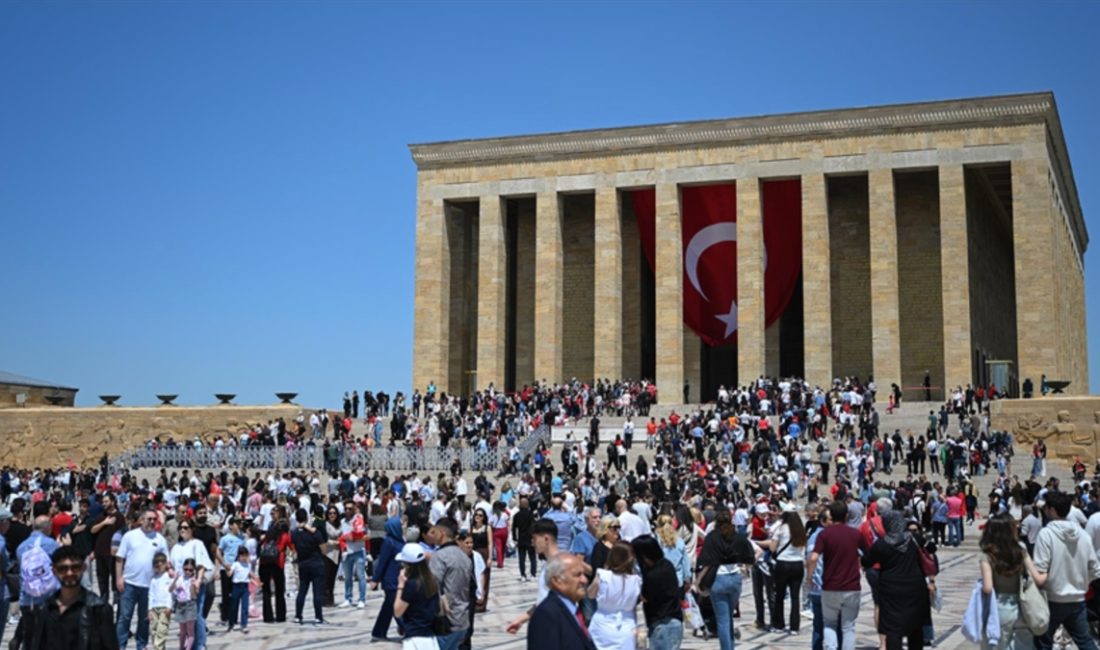 Büyük Başkan Mustafa Kemal Atatürk’ün ebedi istirahatgahı Anıtkabir, 2025'in birinci