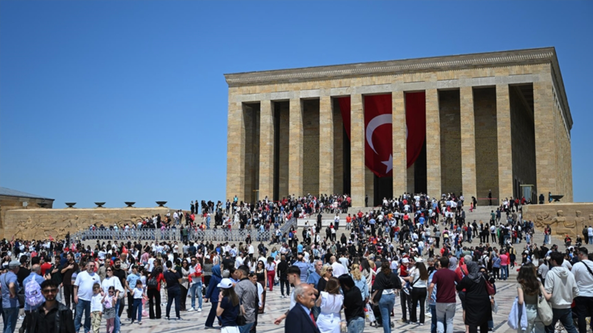 Büyük Başkan Mustafa Kemal Atatürk’ün ebedi istirahatgahı Anıtkabir, 2025'in birinci