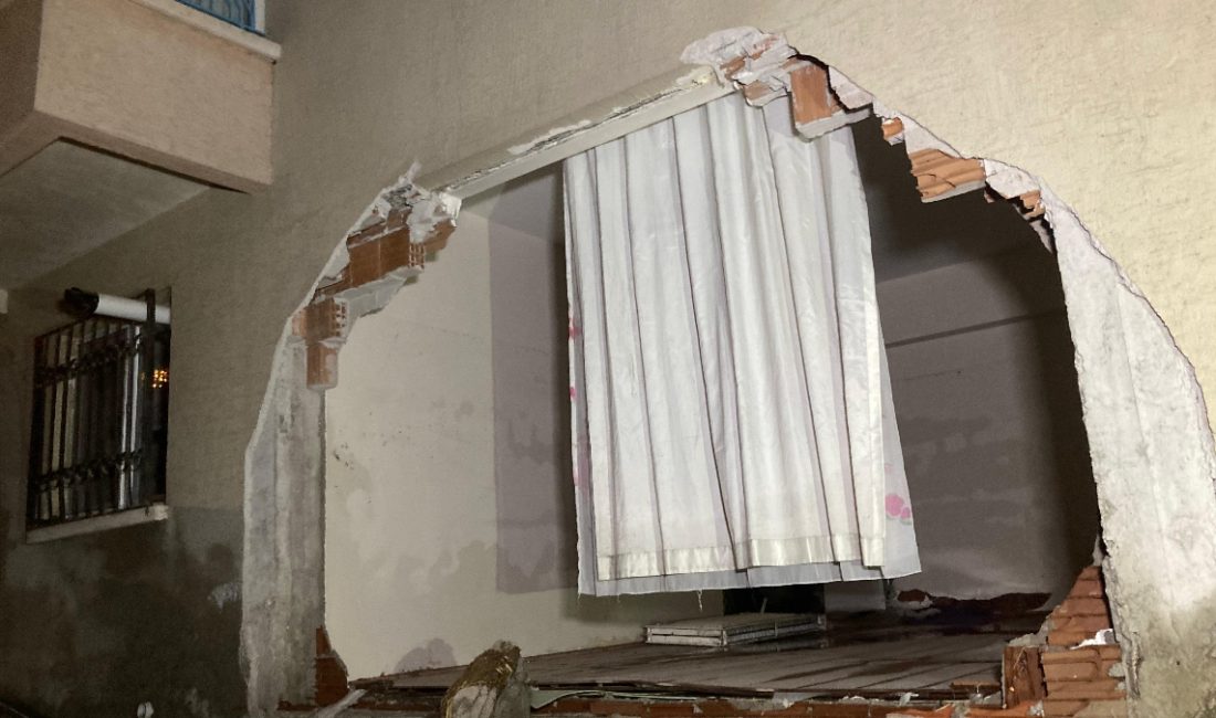 Ankara'da tesirli olan sağanak sonrası birtakım giriş ve bodrum katları