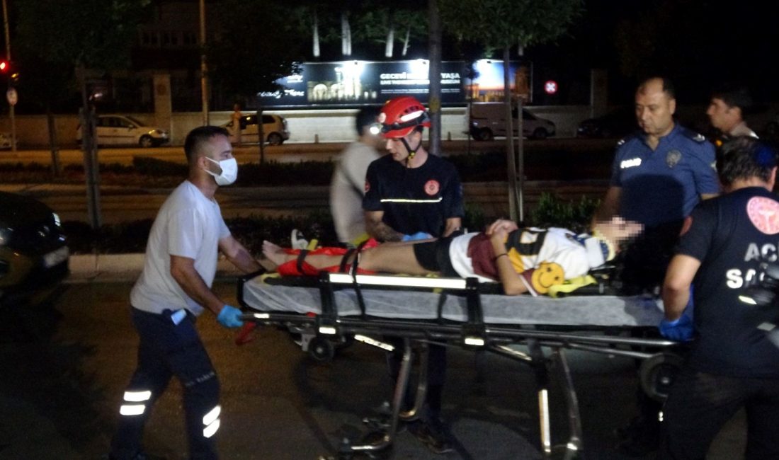 Antalya'da arkadaşlarıyla birlikte falezlerde görüntü izleyen Elif A.Y. isimli çocuk,