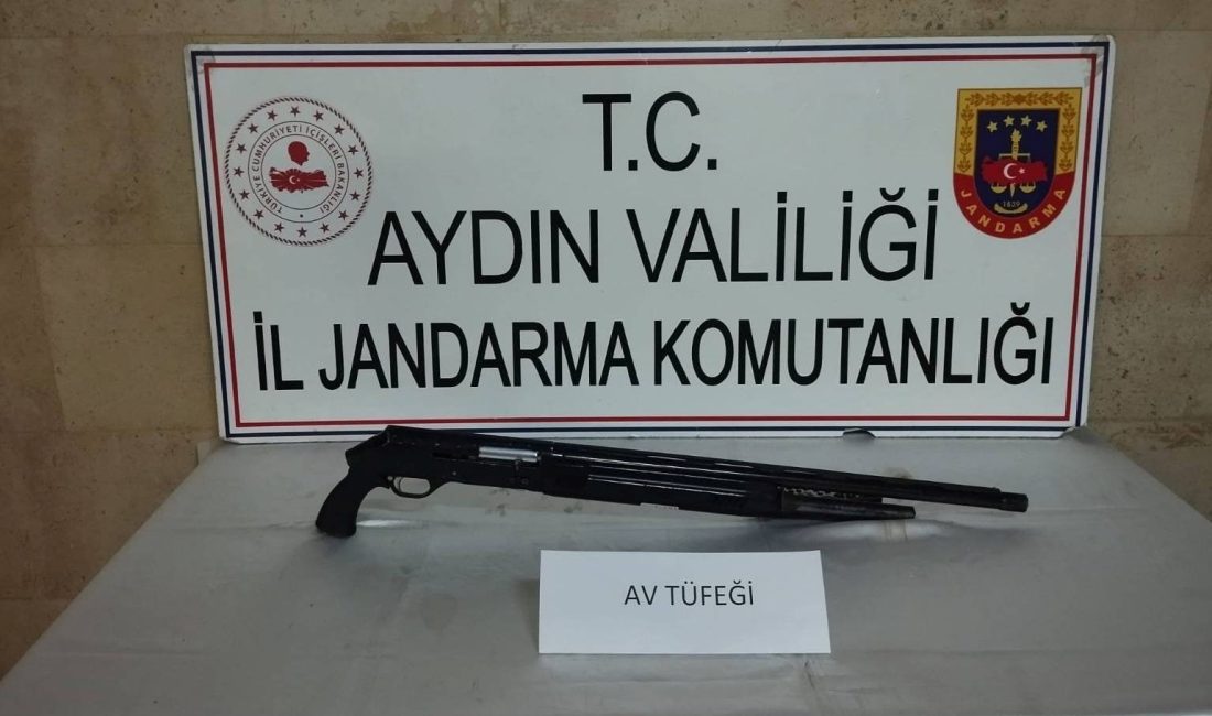 Aydın’ın Germencik ilçesinde jandarma takımları tarafından gerçekleştirilen kontrolde kuşkulu bir