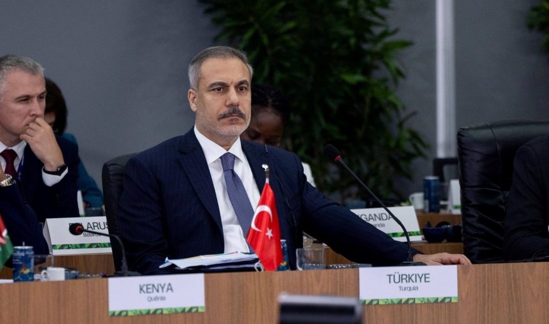 Dışişleri Bakanı Fidan, Rio de Janeiro’da düzenlenen tepe kapsamında “Çok