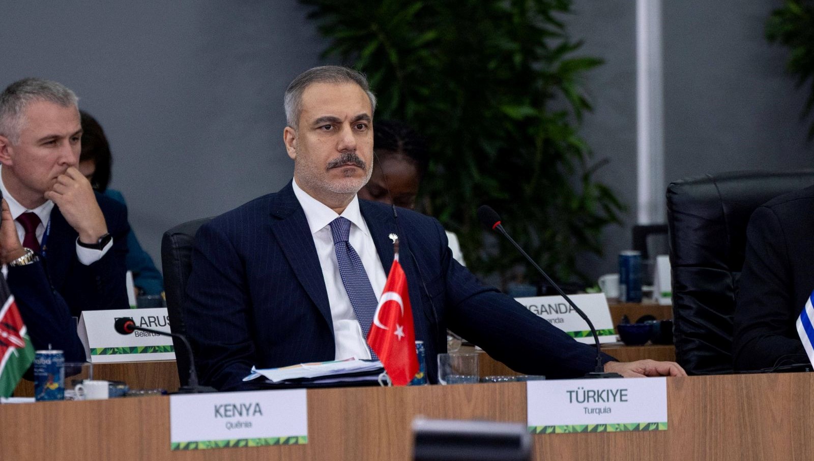 Dışişleri Bakanı Fidan, Rio de Janeiro’da düzenlenen tepe kapsamında “Çok