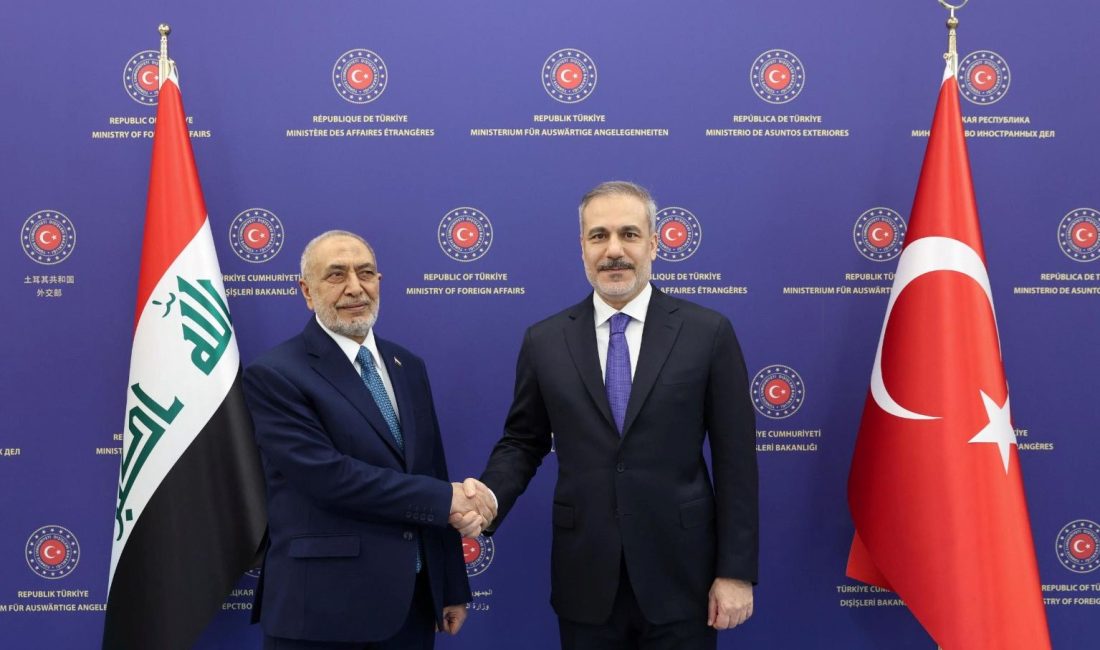 Dışişleri Bakanı Fidan, Irak Temsilciler Meclisi Lideri Meşhedani ile bir