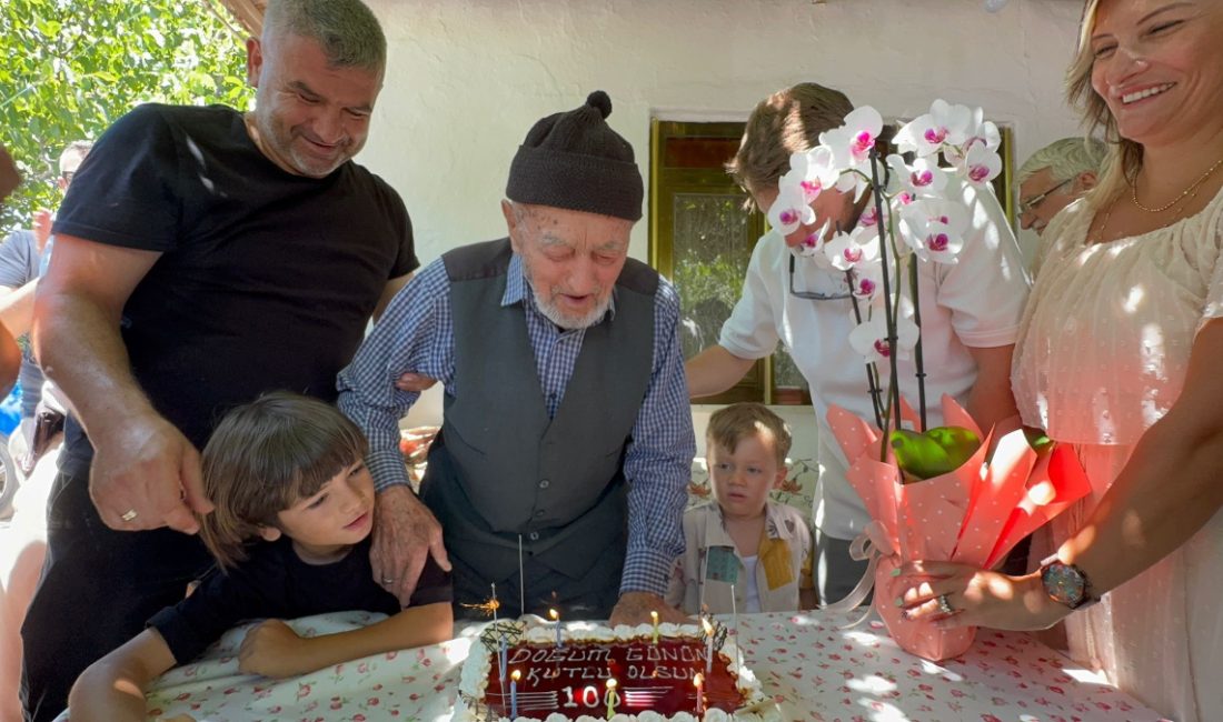 Gönen ilçesinde, hayatı boyunca çiftçilik yapan ve bir periyot de