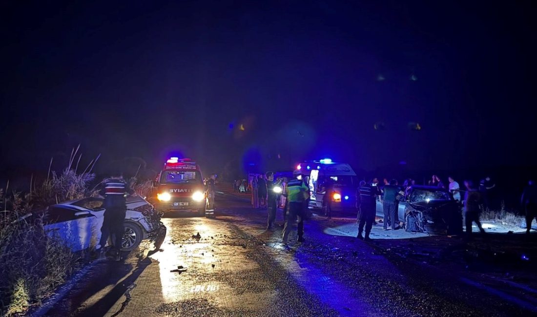 Balıkesir'in Gönen ilçesinde meydana gelen zincirleme trafik kazasında 3 kişi