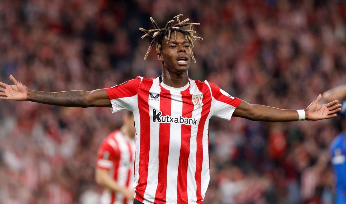 İspanyol grubu Athletic Bilbao, 22 yaşındaki futbolcu Nico Williams'ın mukavelesini