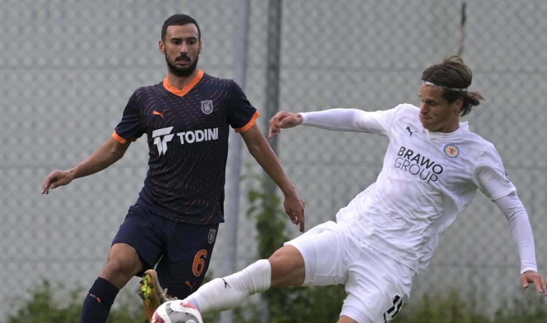 Başakşehir Futbol Kadrosu, hazırlık maçında Almanya İkinci Lig grubu Eintracht