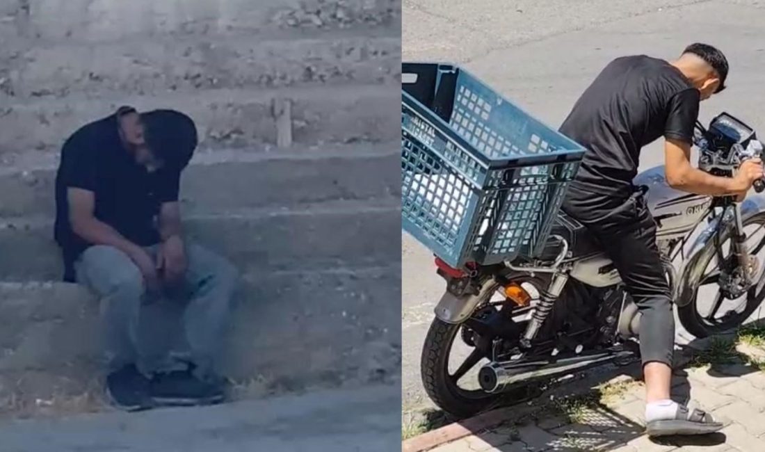 Batman'da uyuşturucu kullandığı öne sürülen gençler sokak ortasında baygın halde