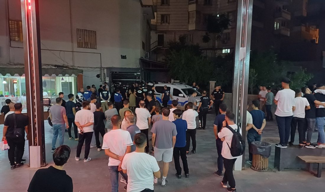 Batman'da polise teslim olmamakta direnen zanlı, yaklaşık 1 saat süren