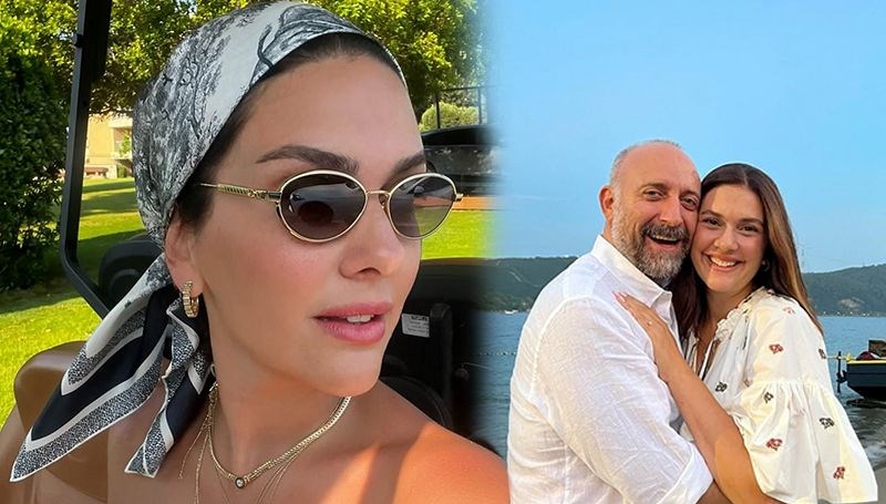 Ünlü oyuncu Bergüzar Korel, yapay zeka ile oluşturulan bir görsel