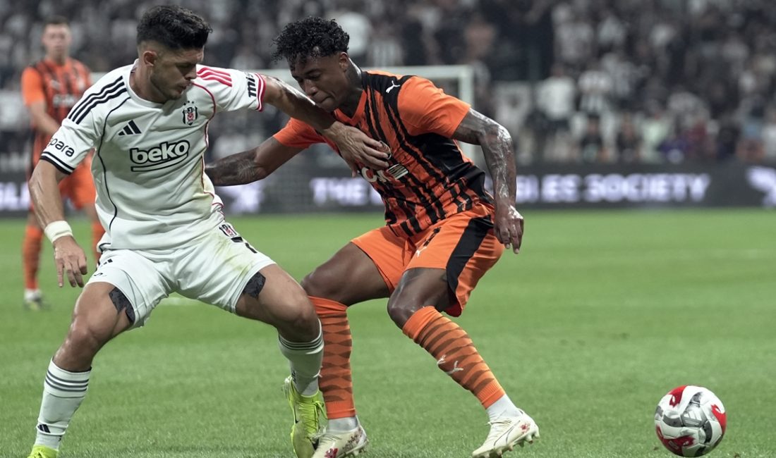UEFA Avrupa Ligi 2. eleme çeşidi birinci maçında Beşiktaş, alanında