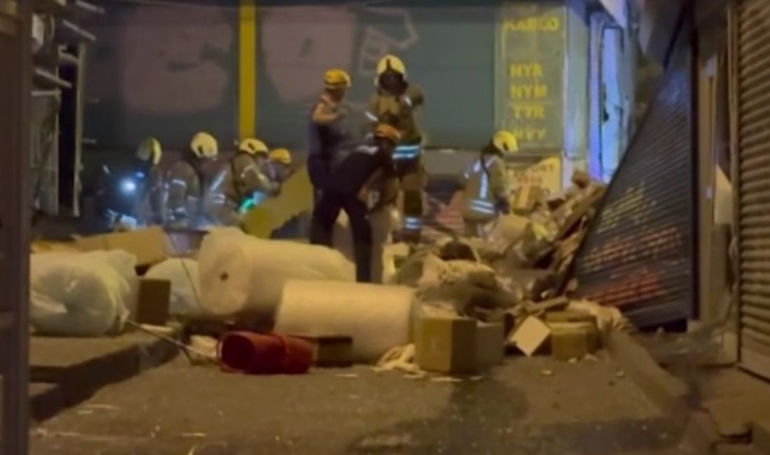 İstanbul Beyoğlu’nda büfede meydana gelen patlama sonrası çöken binada ölen