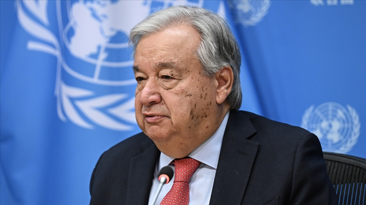 Birleşmiş Milletler (BM) Genel Sekreteri Antonio Guterres, "Filistinliler için devlet