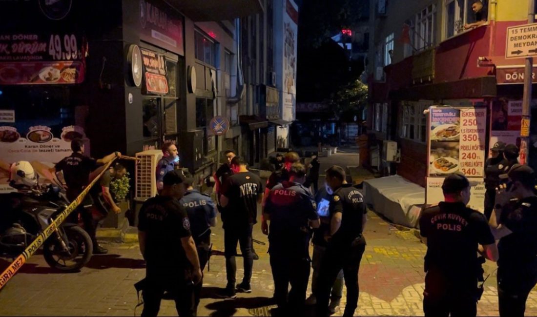 Bıçak çektiği polis tarafından bacağından vurularak etkisiz hale getirilen kuşkulu