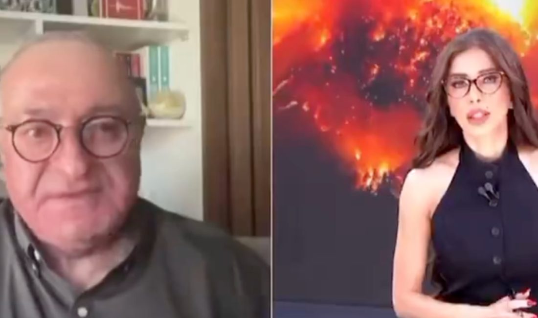 Ela Rümeysa Cebeci'nin yayına aldığı ve orman yangınlarını değerlendirmesini istediği