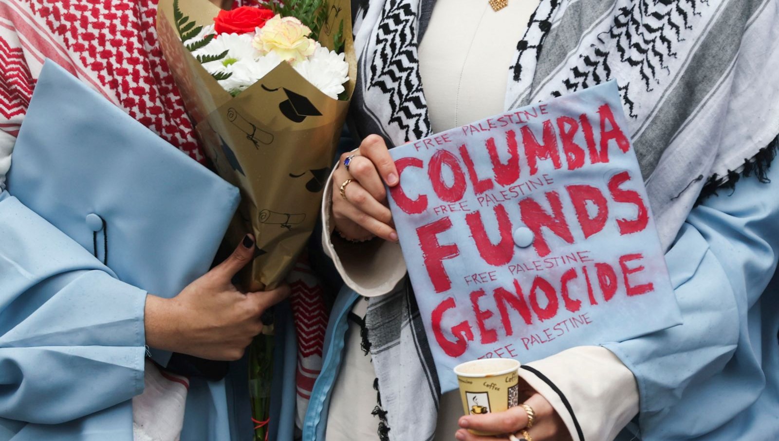 ABD’deki Columbia Üniversitesi’nde Filistin’e dayanak için hareket yapan 80’e yakın