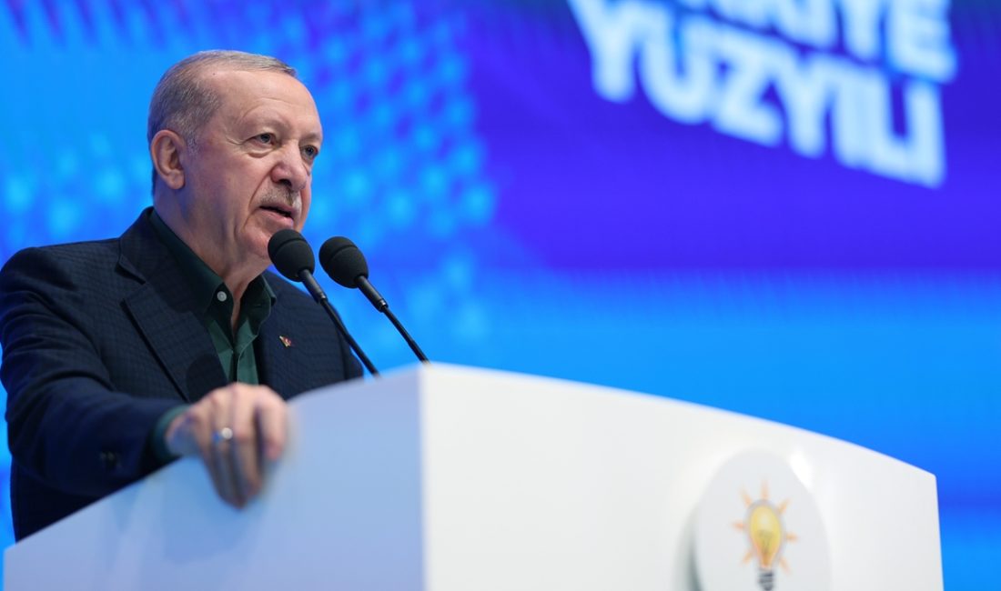 AK Parti'nin 32. İstişare ve Kıymetlendirme Toplantısı'nda konuşan Cumhurbaşkanı Erdoğan,