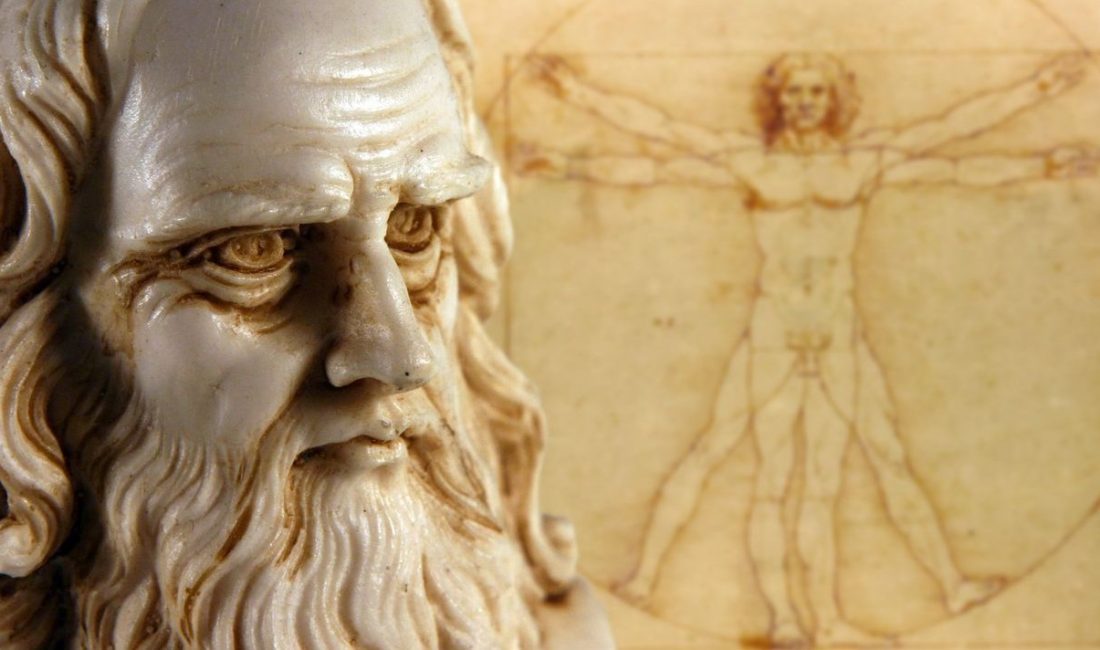 Tarihe damga vuran sanatçı Leonardo da Vinci’nin ünlü Vitruvius Adamı