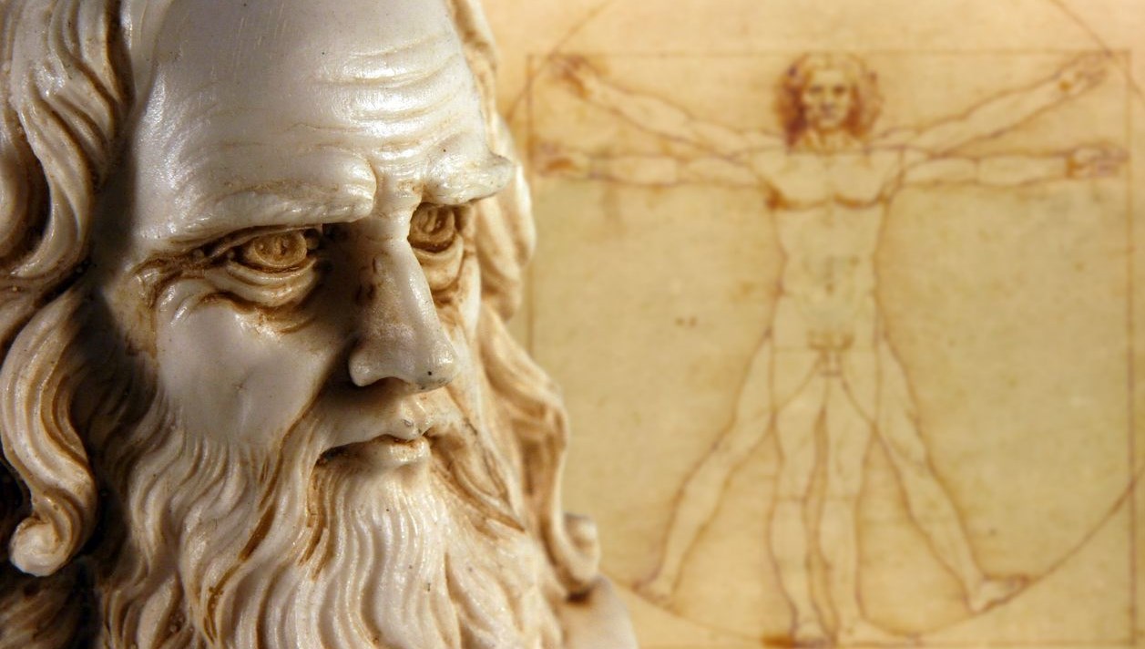Tarihe damga vuran sanatçı Leonardo da Vinci’nin ünlü Vitruvius Adamı
