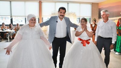 Pamukkale ilçesinde yaşayan down sendromlu Gülizar Kızılhan ve Selma Erfidan'ın