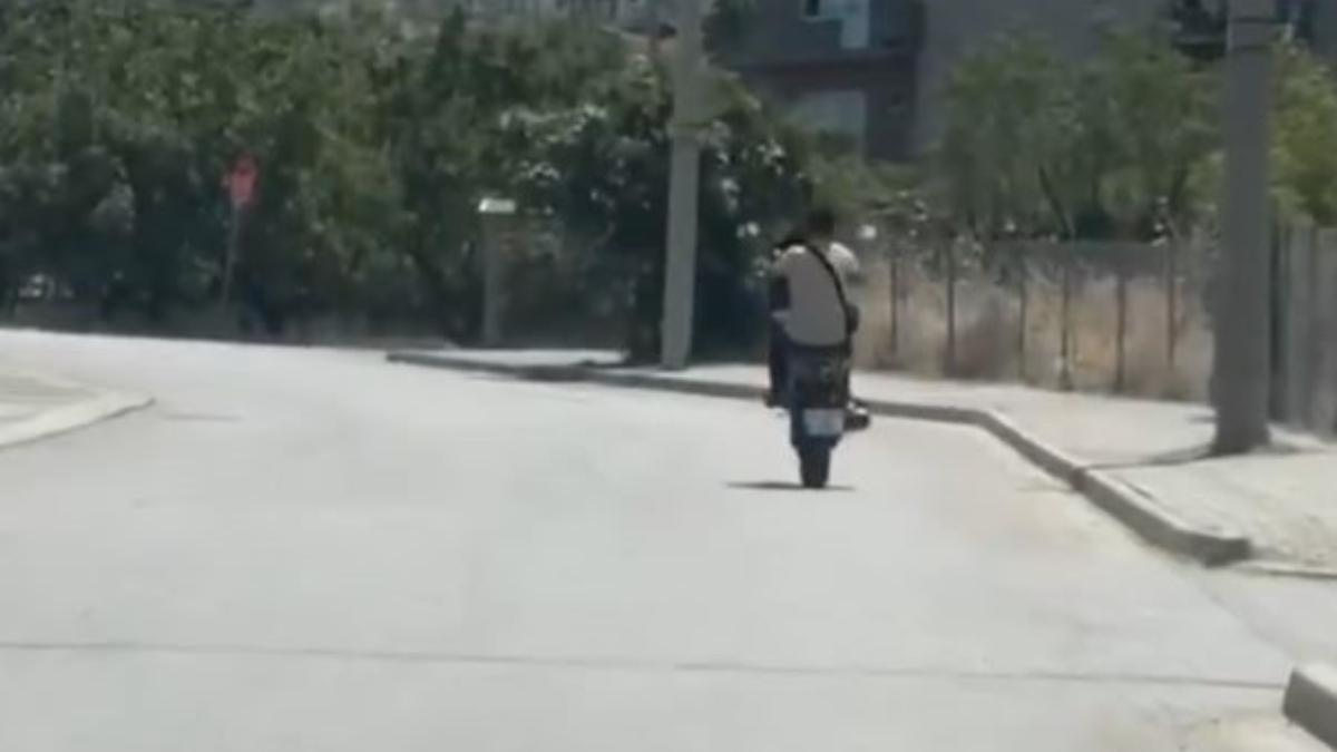 Kent merkezinde akrobatik hareketler yaparak trafiğe tehlikeye atan motosiklet şoförüne,