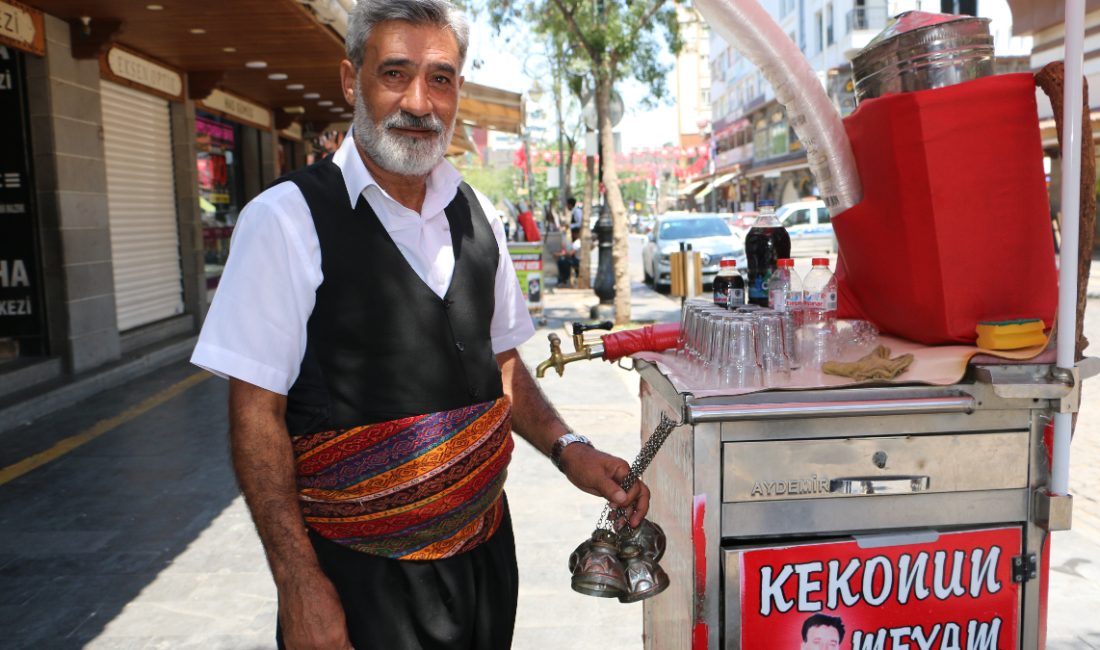 Yaz aylarında kavurucu sıcaklıklarla gayret eden Diyarbakırlı vatandaşların vazgeçilmezi meyan