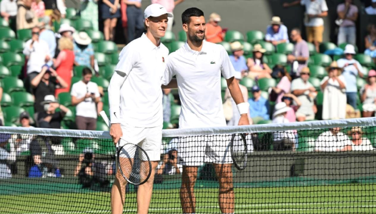 Wimbledon yarı finalinde tenis efsanesi Djokovic'i 3-0 mağlup eden Sinner