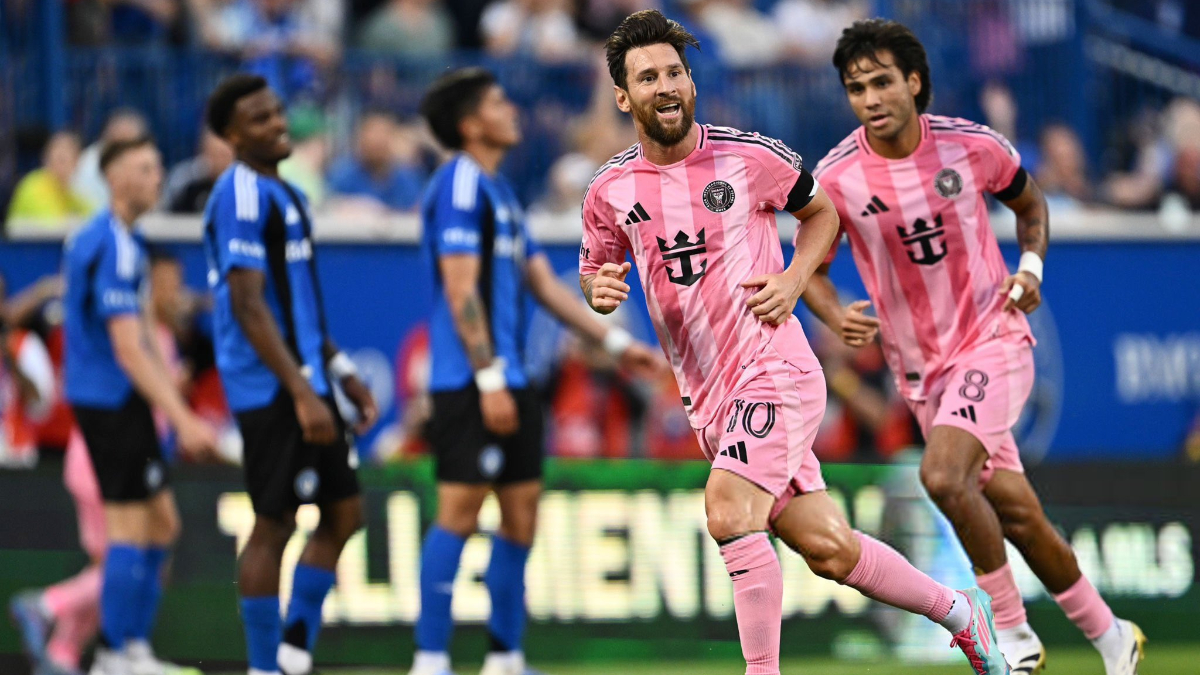 Lionel Messi, Inter Miami'nin Montreal'e 4-1'lik galibiyetinde attığı harika golle