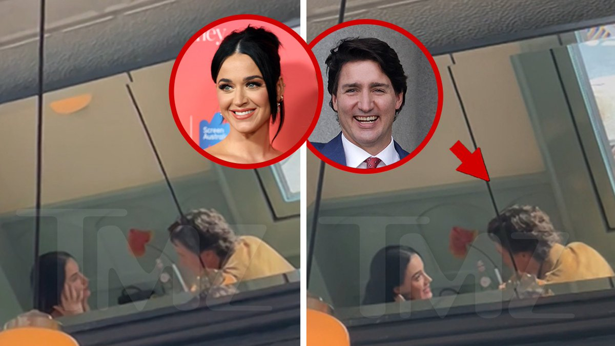 Ünlü pop yıldızı Katy Perry, eski Kanada Başbakanı Justin Trudeau