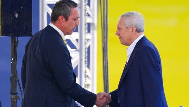 Aziz Yıldırım, Fenerbahçe Olağan Yüksek Divan Kurulu Toplantısı'na katıldı.