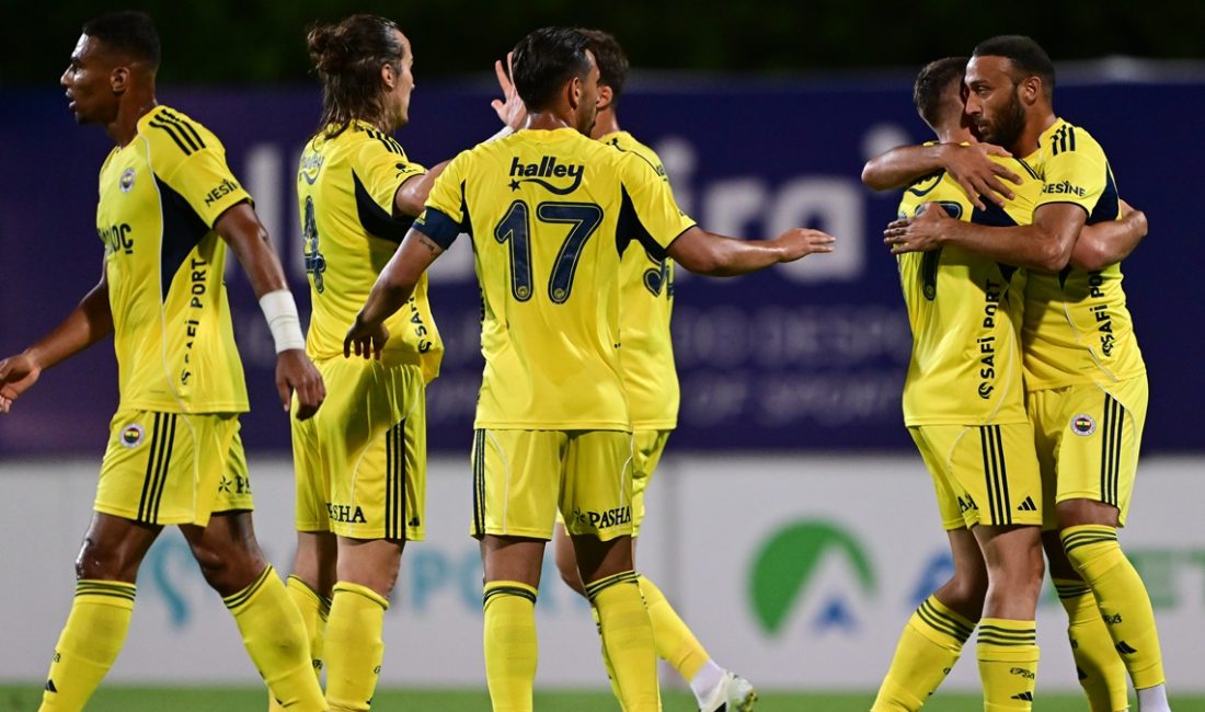 Fenerbahçe, hazırlık maçında Portekiz 2. lig takımlarından Uniao de Leiria'yı