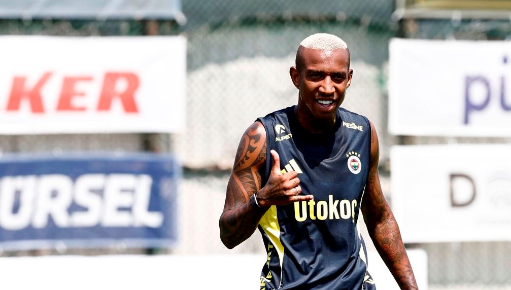 Fenerbahçe'de sakatlığını atlatan Anderson Talisca, ferdî çalışmalarına başladı.