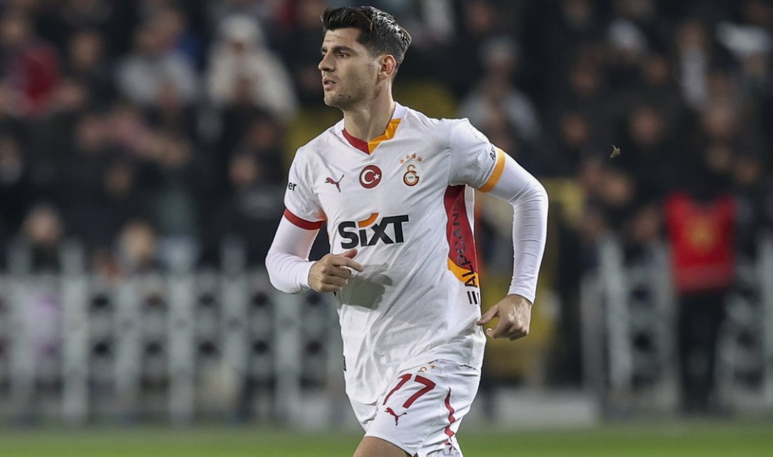 Galatasaray'a devre ortasında Milan'dan kiralık olarak gelen Alvaro Morata, İtalya'ya