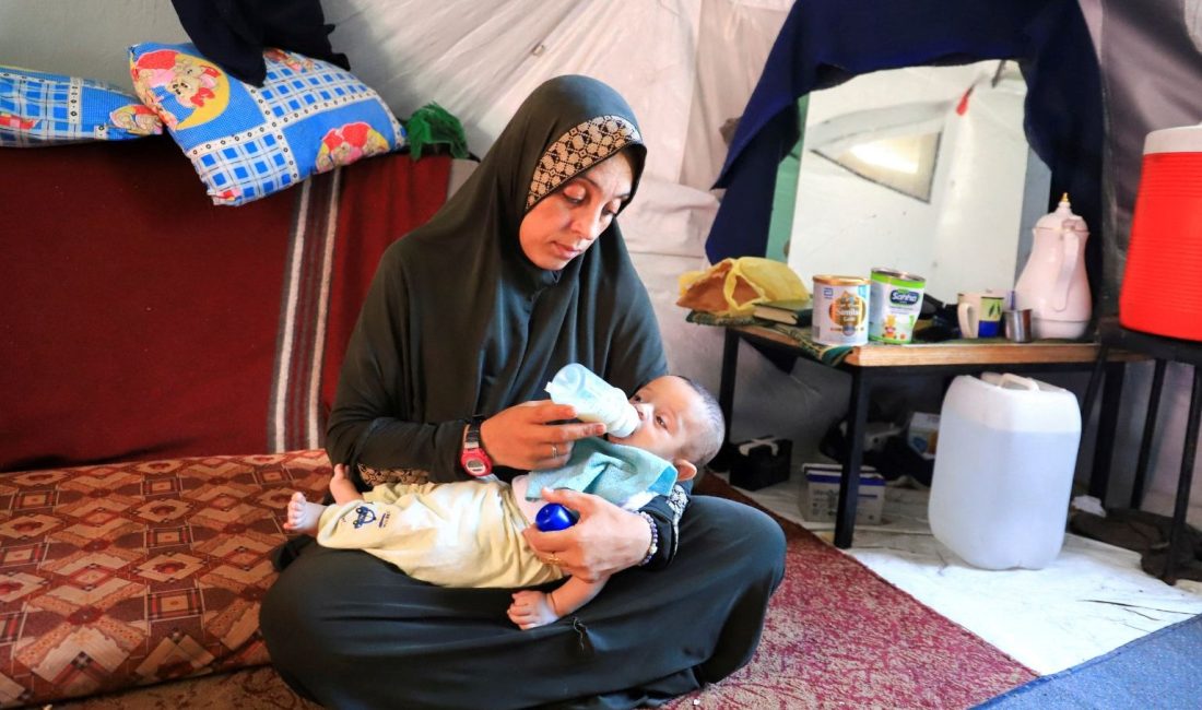 İsrail ablukası altındaki Gazze'de 50 bin gebe ve emziren bayan,