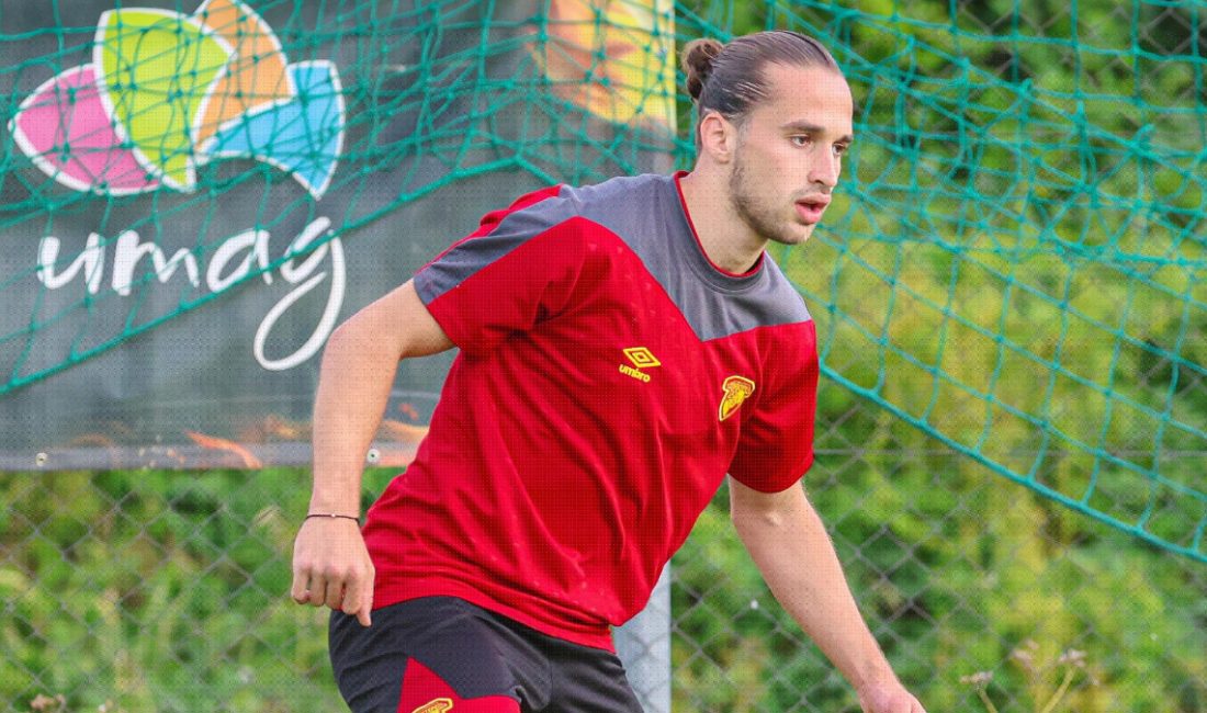 Göztepe'nin yeni transferi Arda Okan Kurtulan, hem antrenmanlarda hem de