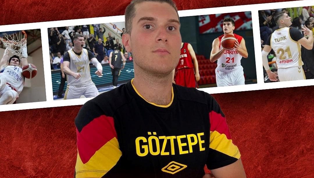 Göztepe Basketbol, pivot durumunda oynayan 22 yaşındaki basketbolcu Koralp Türk’ü