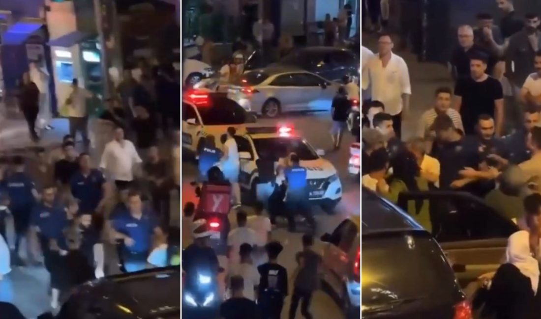 Bayrampaşa'da yanılgılı park gerginliği yaşandı. Polis gruplarının uyarısı sonrası gerginlik