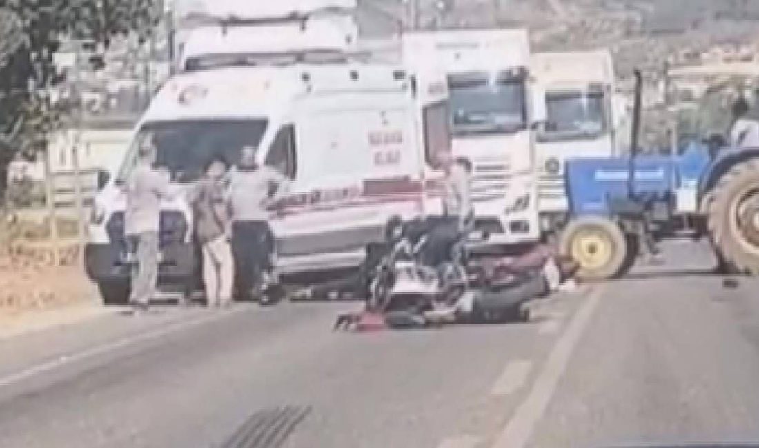 Hatay'da seyir halindeki motosikletler baş başa çarpıştı. Kazada, iki kişi