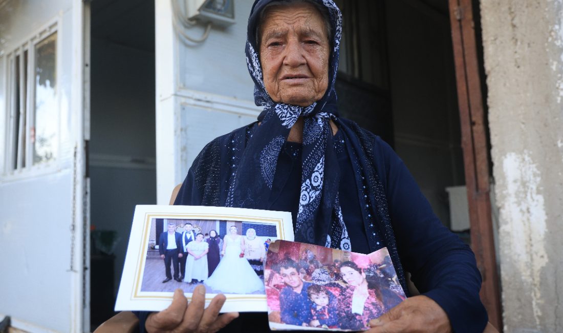 Kırıkhan ilçesinde yaşayan Senem Şaklar, zelzelede oğlu, gelini ve iki