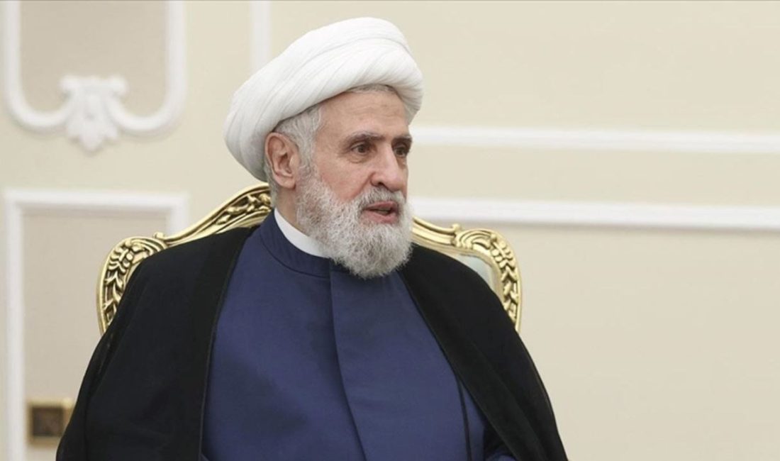 Hizbullah Genel Sekreteri Naim Kasım, İsrail’in Lübnan’ın iç işlerine müdahale