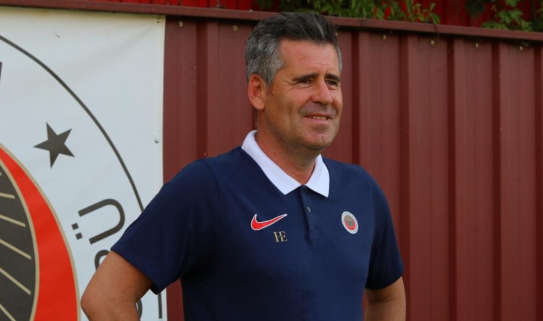 Gençlerbirliği Teknik Yöneticisi Hüseyin Eroğlu, "Süper Lig'deki birinci yılımızda birinci